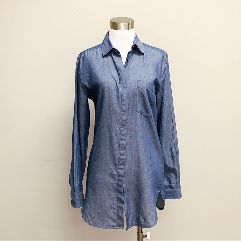 Ann Taylor oversized shirt - Picture 2 of 7